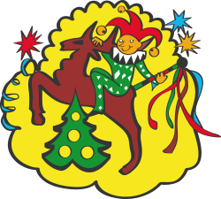 Das Kinderprinzenpaar zu Besuch im Kaisersaal in Erfurt